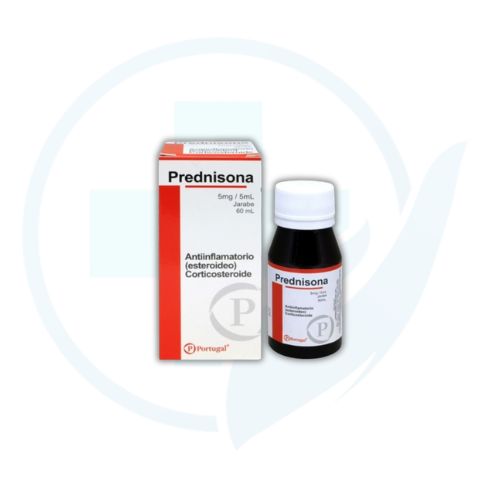 Prednisona Jarabe 5 mg (Portugal) 60 ml
