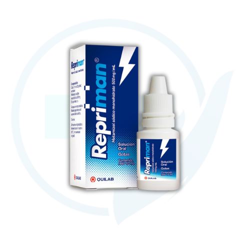 Repriman Gotas (Metamizol Sodico 500 mg) 10 ml