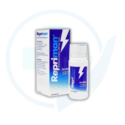 Repriman Jarabe (Metamizol Sodico 250 mg) 50 ml