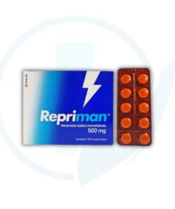 Repriman (Metamizol Sodico Monohidrato 500 mg) Caja x 100 Tabletas