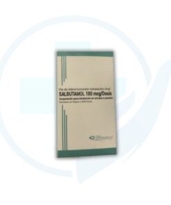 Salbutamol 100 mcg (LiderPharma) Frasco x 200 Dosis
