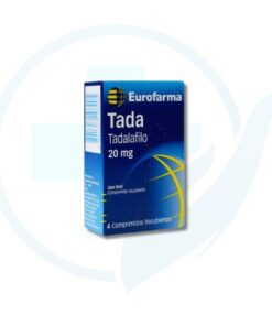 Tada 20 mg (Tadalafilo) Caja x 4 Tabletas