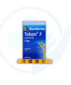 Toban F (Loperamida 2 mg) Caja x 100 Tabletas