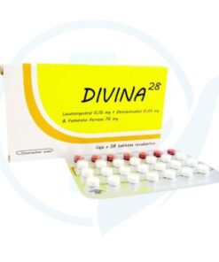 Divina 28 (Levonorgestrel + Etinilestradiol + Fumarato Ferroso) Caja x 28 Tabletas