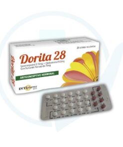 Dorita 28 (Levonorgestrel + Etinilestradiol + Fumarato Ferroso) Caja x 28 Tabletas