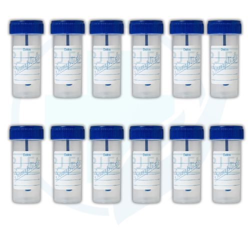 Frasco de Analisi Azul (Heces) Pack x 12