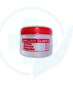 Frasco de Analisis Rojo (Orina,Heces ò Esputo) x und