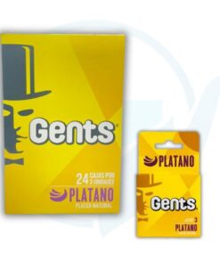 Preservativo Gents Platano - Caja x 72 und