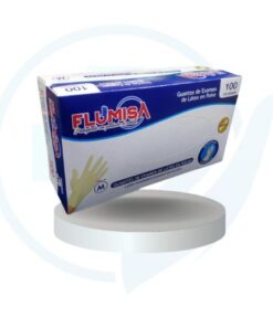 Guantes de Latex (Flumisa) Caja x 100 und