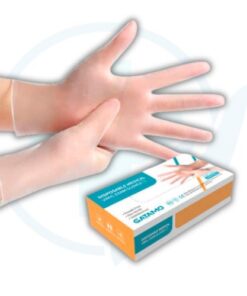 Guantes de Vinilo (Gatamo) Caja x 100 und
