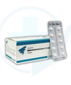 Hidroclorotiazida 25 mg (Labot) Caja x 100 Tabletas