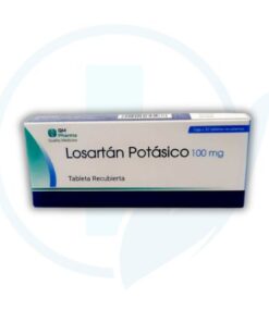 Losartan Potasico 50 mg (QM Pharma) Caja x 30 Tabletas