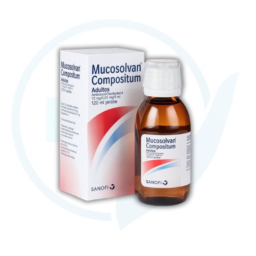 Mucosolvan Compusitum Adultos (Ambroxol + Clenbuterol) 120 ml