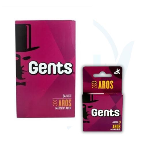 Preservativo Gents Aros - Caja x 72 und
