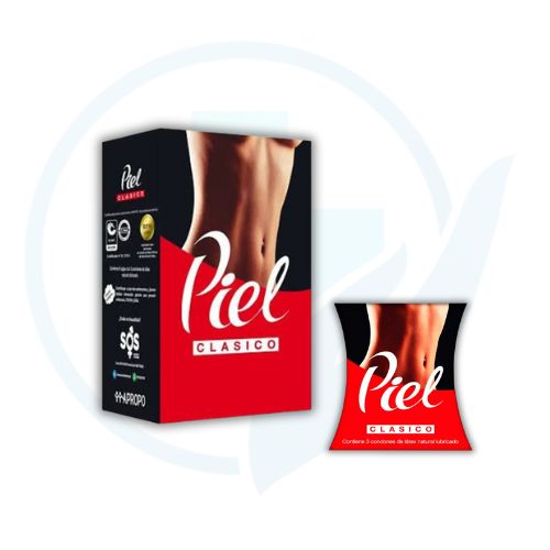 Preservativo Piel Clasico - Caja x 72 und