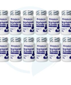 Bicarbonato de Sodio (Alkofarma) pote 100 g Pack x 12 Unds