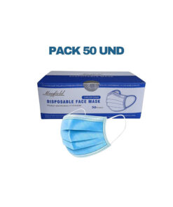 Mascarilla 3 pliegues