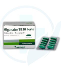 Higanatur B150 Forte (Silimarina + Complejo B) Caja x 60 Capsulas Blandas