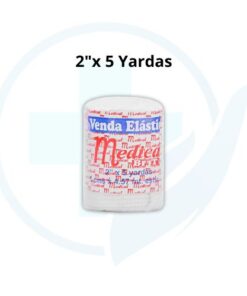 Venda Elastica 2" x 5 Yardas (Medical ByT) x und