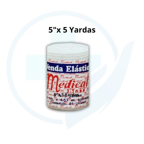 Venda Elastica 5 x 5 (Medical ByT) x und