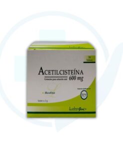 Acetilcisteina 600 mg (Labogen) Caja x 50 Sobres