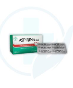 Aspirina 100 (Bayer) Caja x 100 Tabletas
