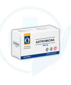 Azitromicina 500 mg (IQFarma) Caja x 30 Tabletas