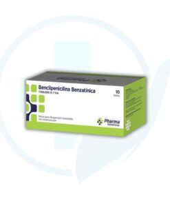 Bencilpenicilina Benzatinica 1,200,000 UI (Pharmagenericos) Caja x 10 Viales