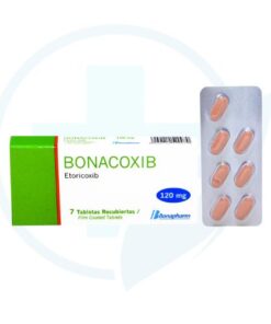 Bonacoxib (Etoricoxib 120 mg) Caja x 7 Tabletas