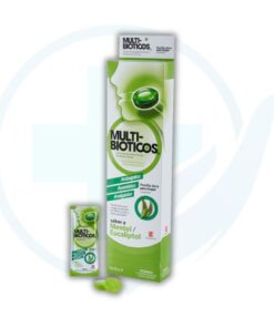 Caramelos Multibioticos Sabor a Menta Caja x 50 Sobres x 4 Caramelos