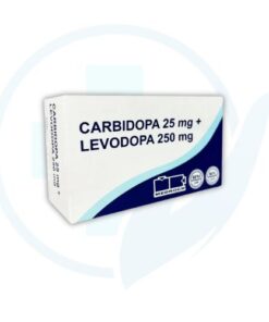 Carbidopa 25 mg + Levodopa 250 mg (Medrock) Caja x 100 Tabletas