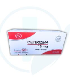 Cetirizina 10 mg (AC Farma) Caja x 60 Tabletas