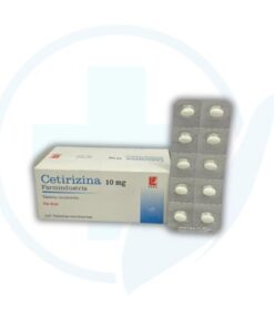 Cetirizina 10 mg (Farmindustria) Caja x 100 Tabletas