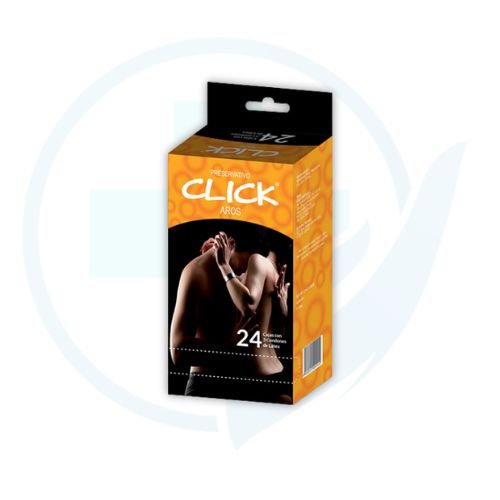 Preservativo Click Aros Caja x 24 Pack de 3 und