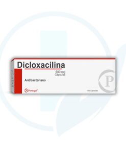 Dicloxacilina 500 mg (Portugal) Caja x 100 Capsulas