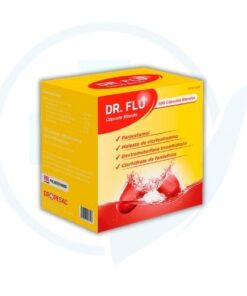 Dr Flu (Paracetamol + Clorfenamina + Dextrometorfano + Fenilefrina) Caja x 100 Capsulas