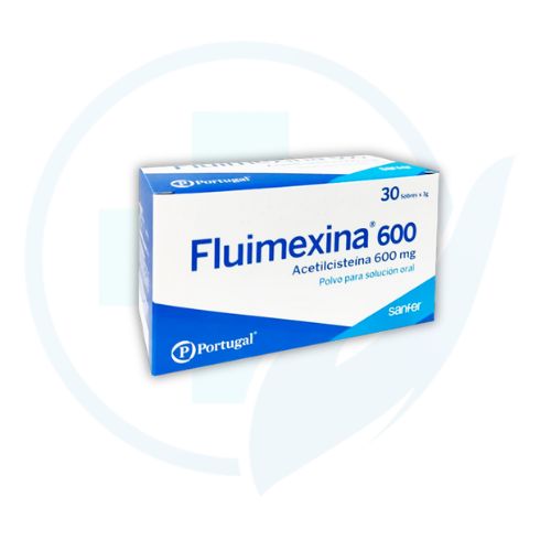 Fluimexina 600 (Portugal) Caja x 30 Sobres