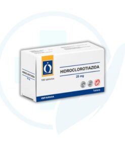Hidroclorotiazida 25 mg (IQFarma) Caja x 100 Tabletas
