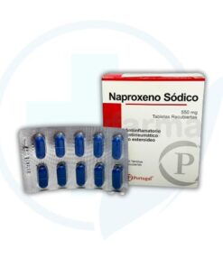 Naproxeno Sodico 550 mg (Portugal) Caja x 100 Tabletas