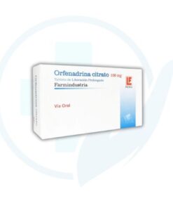Orfenadrina Citrato 100 mg (Farmindustria) Caja x 100 Tabletas