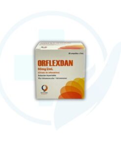 Orflexdan (Orfenadrina Citrato 60 mg) Caja x 25 Ampollas