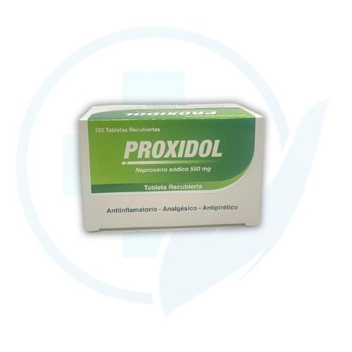 Proxidol (Naproxeno 550 mg) Caja x 100 Tabletas