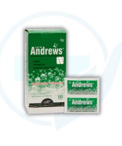 Sal de Andrews Verde Caja x 100 Sobres x 5 g
