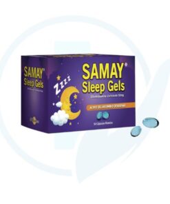 Samay Sleep Gels (Difenhidramina Clorhidrato 50 mg) Caja x 50 Capsulas