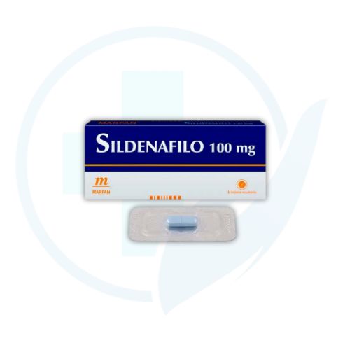 Sildenafilo 100 mg (Marfan) Caja x 1 Tableta