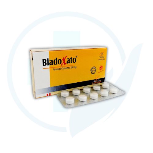 Bladoxato (Flavoxato Clorhidrato 200 mg) Caja x 20 Tabletas
