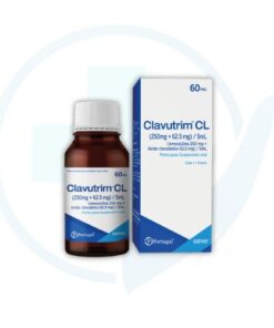 Clavutrim CL Jarabe (Amoxicilina + Acido Clavulanico) 60 ml