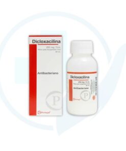 Dicloxacilina 250 mg Jarabe (Portugal) 60 ml