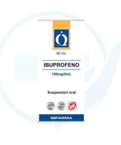 Ibuprofeno 100 mg Jarabe (IQ Farma) 60 ml