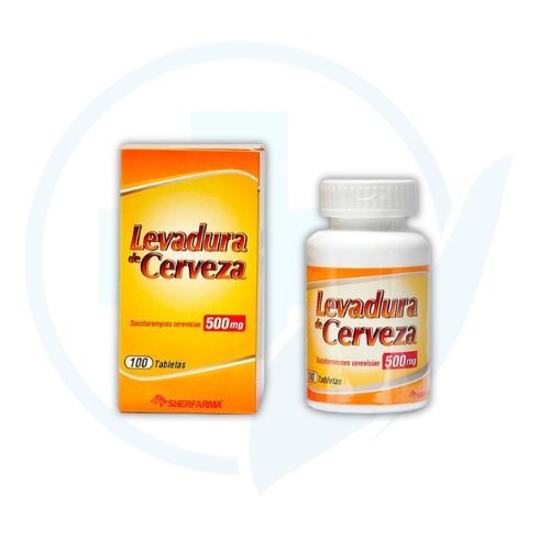Levadura de Cerveza (Sherfarma) x 100 Capsulas